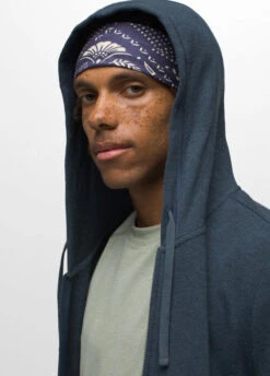 PrAna - Men's Cardiff Fleece Full Zip -Prana Clothing Shop 1968001 DARKSKYHEATHER ALT 5