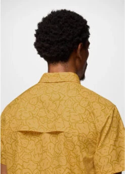 PrAna - Men's Lost SOL Printed Short Sleeve Shirt -Prana Clothing Shop 2064151 700 a2 om