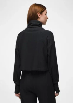 PrAna - Women's Sacred Space Pullover 12 PrAna - Women's Sacred Space Pullover -Prana Clothing Shop 2065341 BLACKHEATHER ALT 2