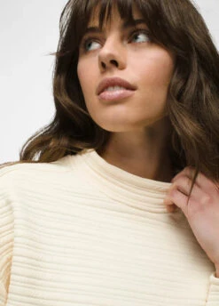 PrAna - Women's Send Off Pullover -Prana Clothing Shop 2065441 SWEETCREAM ALT 4