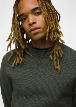 PrAna - Men's Forest Hill Sweater -Prana Clothing Shop 2066091 EVERGREEN ALT 5