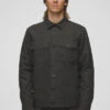 PrAna - Men's Grover Canvas Jacket -Prana Clothing Shop 2066181 DARKIRON