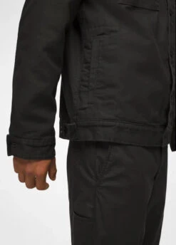 PrAna - Men's Grover Canvas Jacket -Prana Clothing Shop 2066181 DARKIRON ALT 4