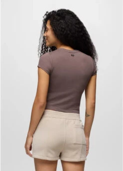 PrAna - Women's Lotus Short Sleeve Tee -Prana Clothing Shop 2081741 200 b om