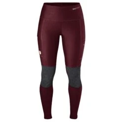 Fjallraven - Women's Abisko Trekking Tights -Prana Clothing Shop Dark Garnet