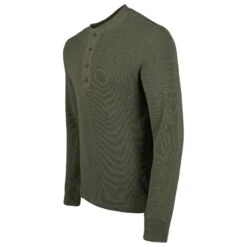 Mountain Khakis - Men's Leland Henley Long Sleeve Shirt -Prana Clothing Shop Men Leland 20Henley Marsh D77 Side 1600x2096 crop center 7b94f5f4 bc2c 4ca0 8c44 718aea0edffc