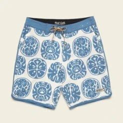 Howler Bros - Bruja Boardshorts -Prana Clothing Shop S24 Boardies Bruja Sun Idols Bone White Front