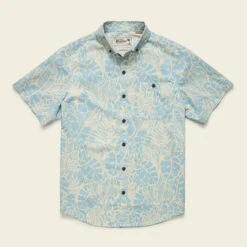 Howler Bros - Mansfield Shirt -Prana Clothing Shop S25 SS Shirts Mansfield Shirt Leafy Lithographs HB Flat Front