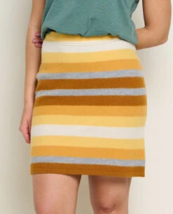 Toad & Co Women's Heartfelt Sweater Skirt -Prana Clothing Shop T1841706 Acorn Stripe 3 700x dad015ce 74f4 48b6 9096 01646cb2e49b