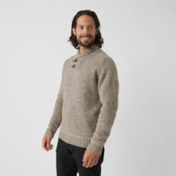 Fjallraven - Men's Lada Sweater -Prana Clothing Shop lada sweater m 81346 021 e model fjr