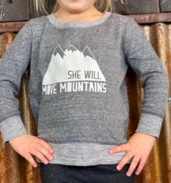 Made Of Mountains - Kids' She Will Move Mountains Hoodie