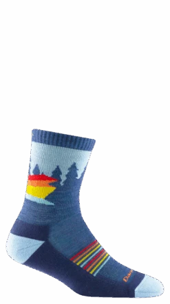 Darn Tough Vermont - Kid's Van Wild Micro Crew Lightweight Cushion